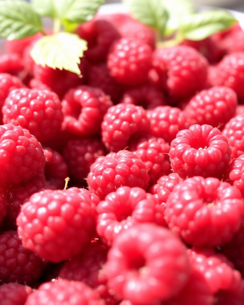 Sommarhallon (Rubus idaeus)